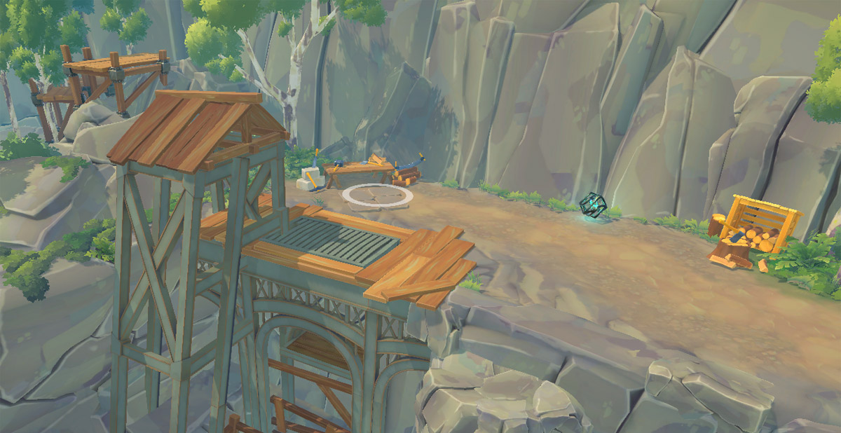 Triple Boris level 1 render.