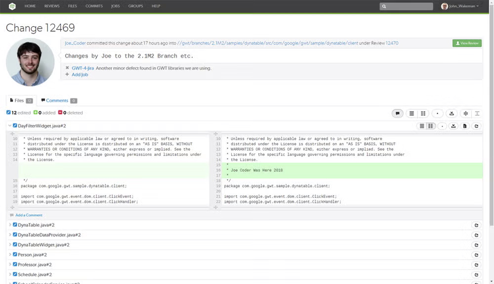Link code reviews and committed changes in Helix Swarm with Jira issues.