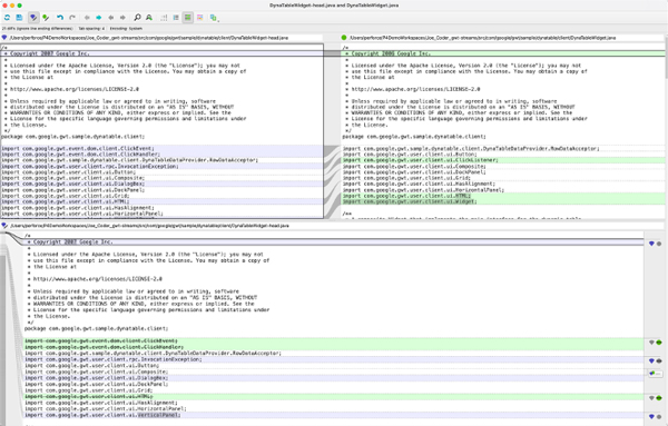 P4 Merge, see your merges screenshot.