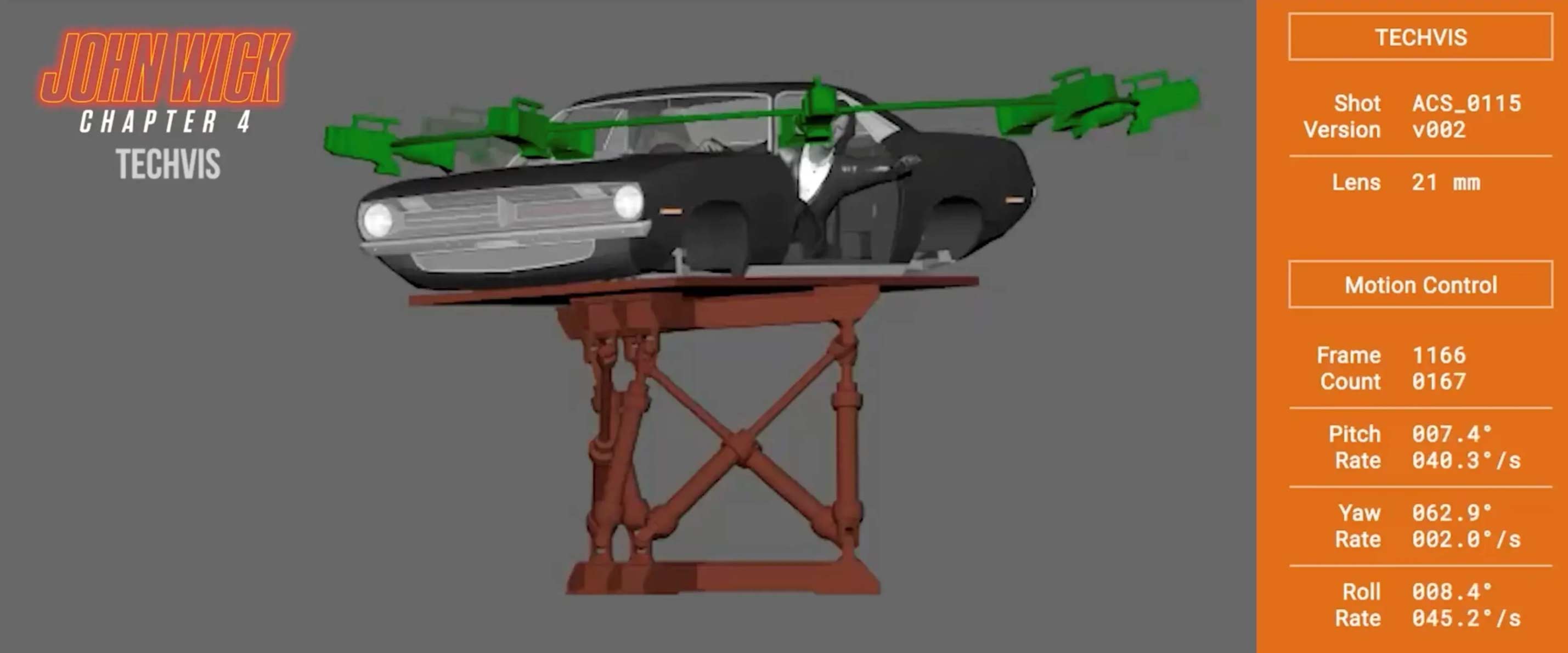 John Wick Chapter 4 Techvis from Halon Entertainment