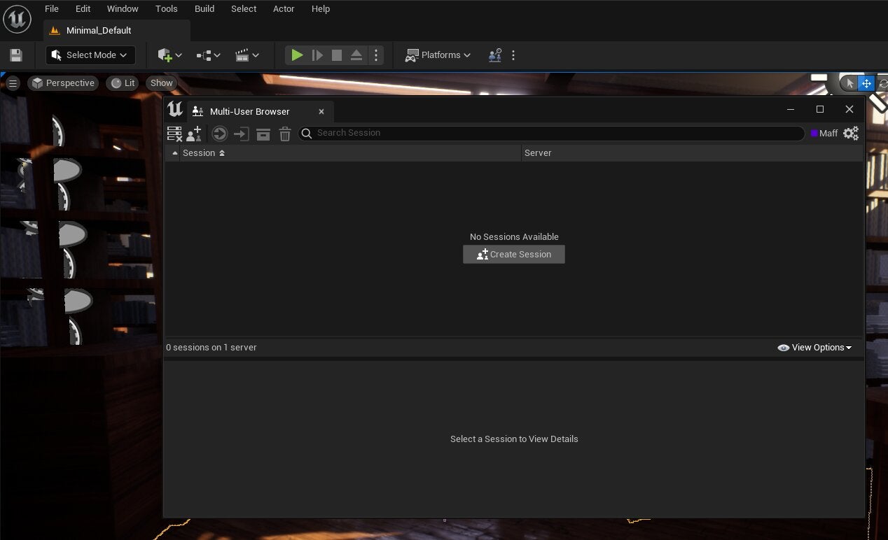 Create a new session or rejoin older sessions