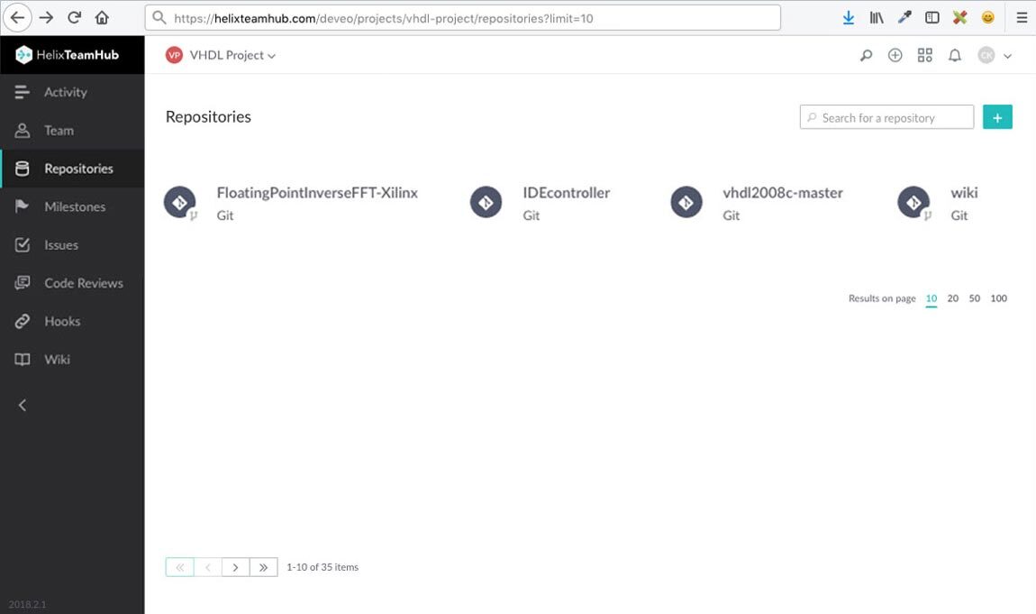 How Helix IPLM and Perforce Git tools work together, screenshot.