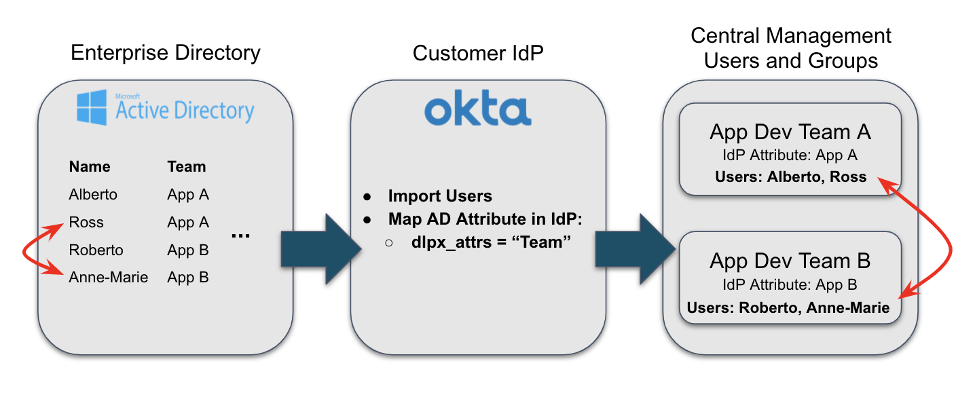 diagram idp delphix