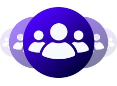 Illustration of user icons