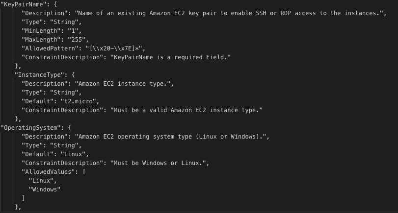 Using a CloudFormation Template for IaC